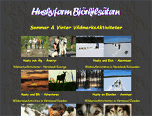 Tablet Screenshot of huskyfarm.com